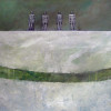 07 Mennesket ved havet man meets the sea Acrylic on canvas 76 x 60cm 550