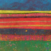17 Dark Sky Bright Fields Acrylic on canvas 20 x 20cm 380